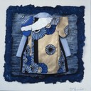 Five Robes Indigo - Transfer Print